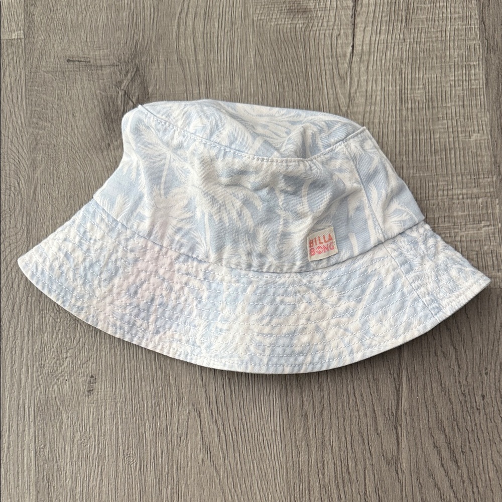 Billabong Kids Light Blue Patterned Bucket Hat